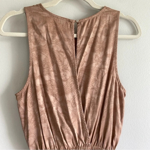 ARITZIA Wilfred Silk-look Blush Pink Rive Romper with Shorts Size S - Picture 9 of 14